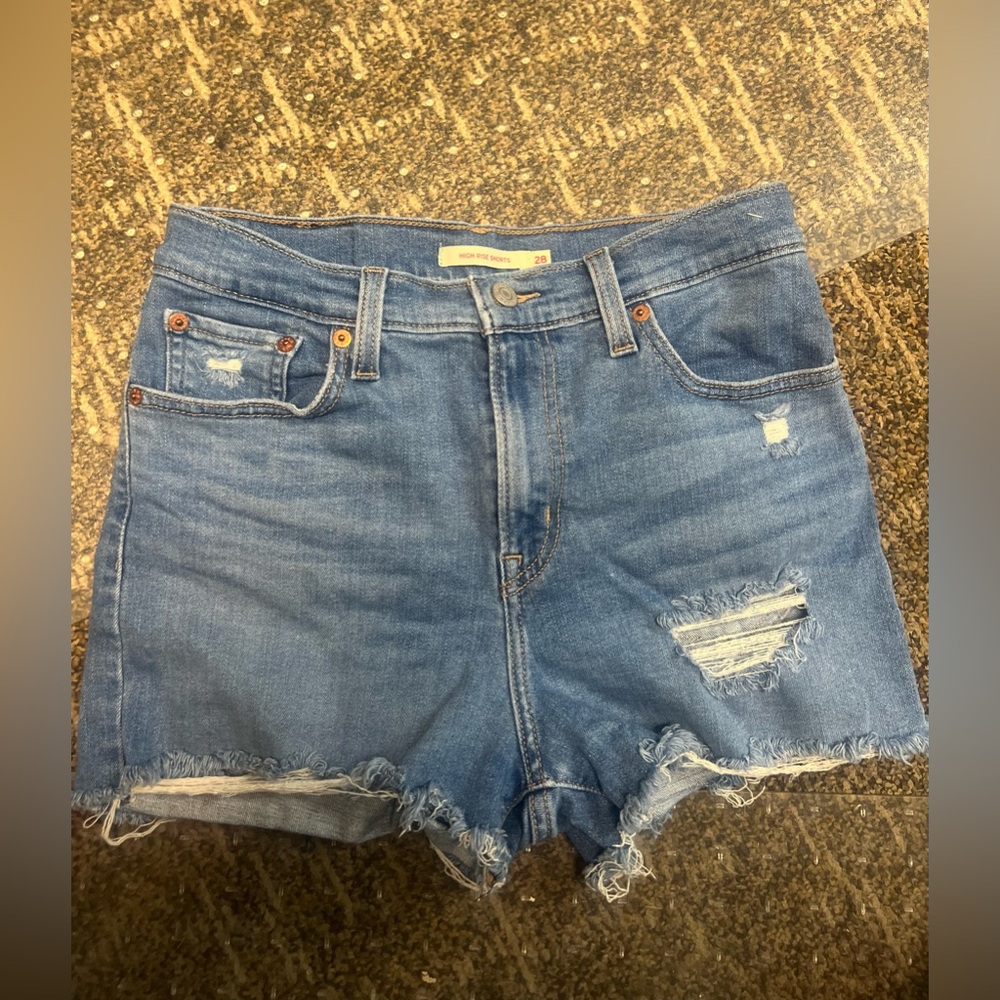 Levi’s High Rise Shorts